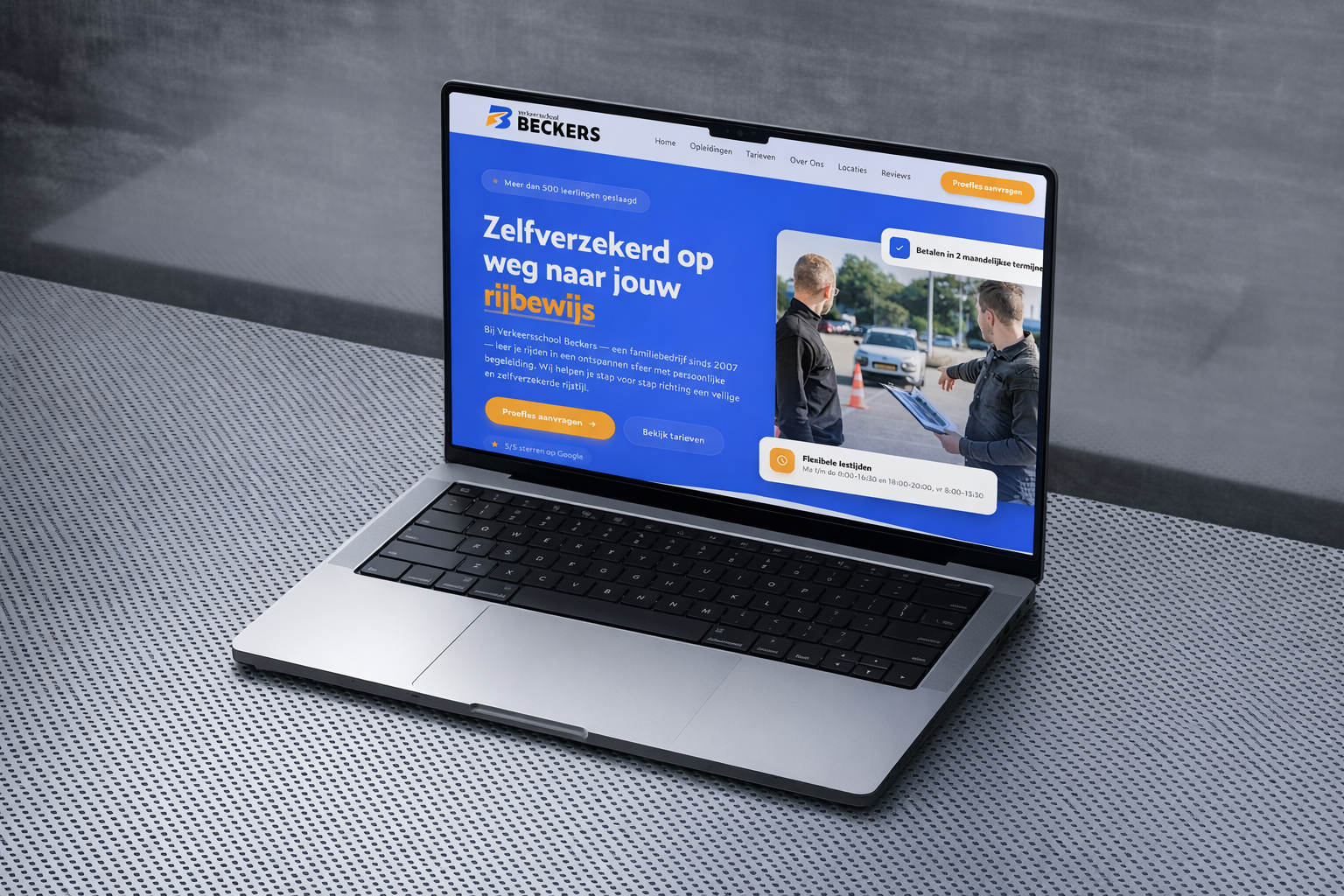 Verkeersschool Beckers Branding – Dylan Kho – DYSIGNS branding and identity design portfolio