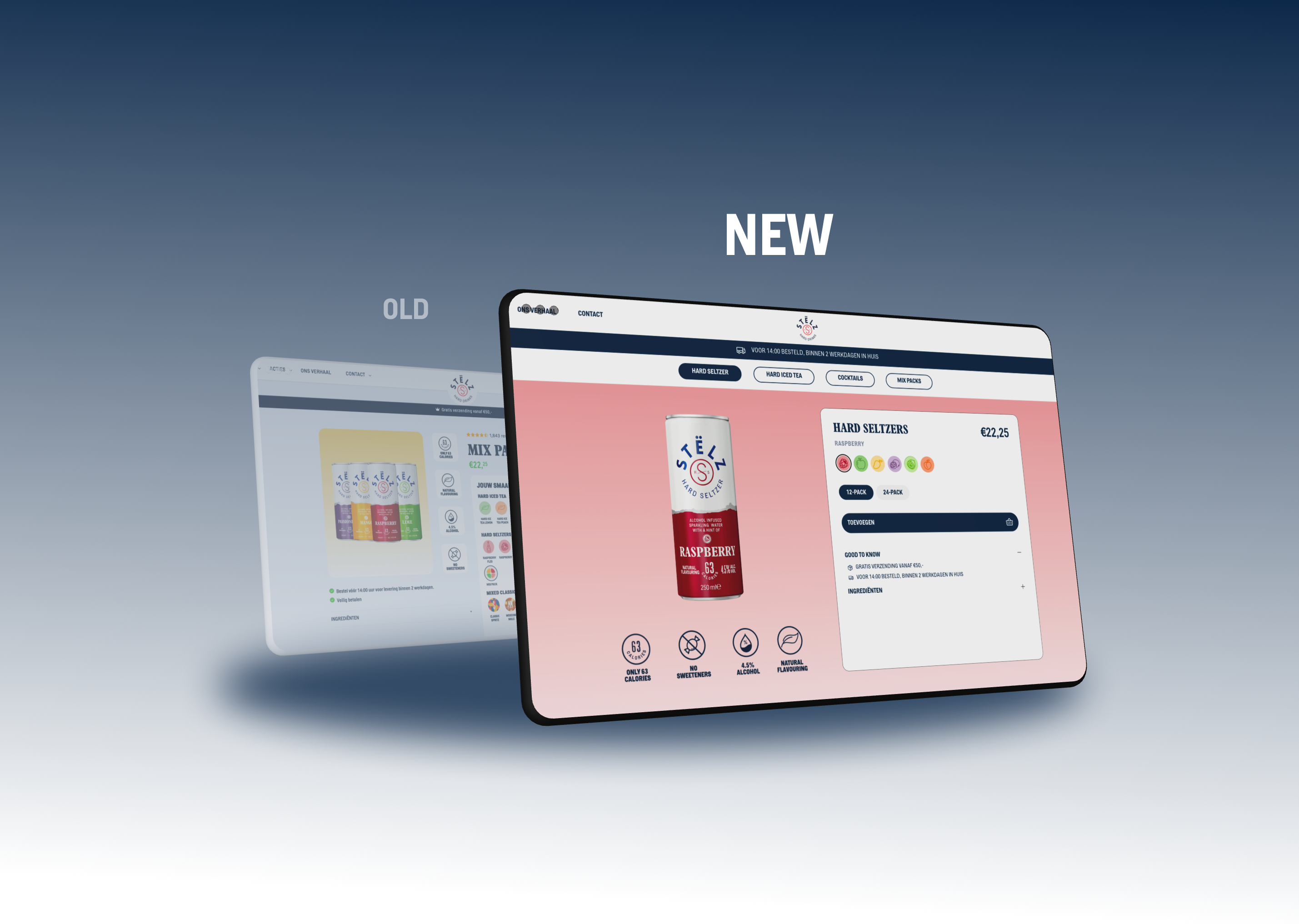 STËLZ Web Design – case study design by Dylan Kho – DYSIGNS